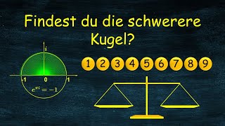 9 Kugeln  Wiegeproblem  Einstellungstest [upl. by Laaspere]