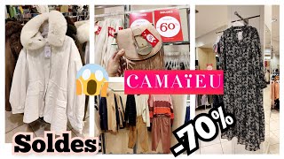 CAMAÏEU ARRIVAGE SOLDES 70 60 😱⛔ 26 JANVIER 2022 [upl. by Divod]