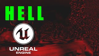 Animated Hell post process in Unreal engine 5 [upl. by Nojid240]