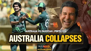 Pakistan Clean Up The Australian Batters In The Perth ODI  Triple M Cricket [upl. by Hadeehuat]