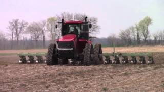 Spring 2016 Field Work Case IH STEIGER 470 RowTracs [upl. by Enitnatsnoc642]