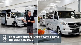 Airstream Interstate 24GT amp 24GL Walkthrough [upl. by Wilhelmine]