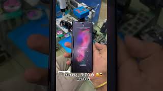 Samsung fold 3 before amp after ❤️🔥 smartphone galaxyfold [upl. by Alle]