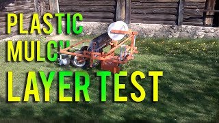 Plastic Mulch Layer Test after update  Lithuania 2017 [upl. by Gertruda289]