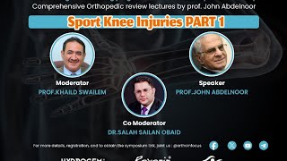 Sport Knee Injuries  Part 1  Orthopedic Review Lectures by Dr Jone Abdelnoor 2024 [upl. by Ardnac]