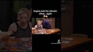 Angela is great at cheating 🤭😂😎 smoshgames funny smosh [upl. by Seumas]