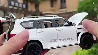 Nissan Patrol Alloy Car ModelDiecasts Metal Toy ModifiedOffroad Vehicle [upl. by Mur]