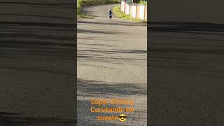 Super Dt bera 200 rr tomando curvas en cuesta a toda velocidad motovlog motorcycle moto [upl. by Asquith]