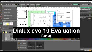 Dialux evo 10 Evaluation Part 2 Emergency Option [upl. by Heidt]