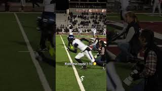 Rate this route💯 youtubeshorts footballshorts football highschoolfootball [upl. by Richmond374]