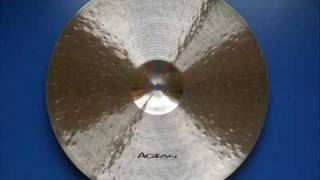 Agean Cymbals Jazz Crash Jazz Special 18quot [upl. by Annayak]