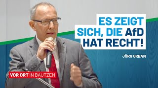 VOR ORT IN BAUTZEN  Es zeigt sich die AfD hat recht  Jörg Urban AfD [upl. by Mungovan]