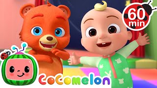 Wally and JJs Looby Loo Dance Off 🎵  CoComelon  BRAND NEW JJs Animal Time  Animals for Kids [upl. by Ydiarf559]