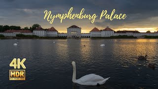 Nymphenburg Palace Walking Tour in Winter at Night PT 3 EXIT  MunichGermany 🇩🇪 [upl. by Hun272]