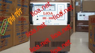 AUTOMATIC VOLTAGE STABILIZER LIOA 3KVA MODEL DRI3000 INPUT 90V250V OUT 110V 220V [upl. by Foley]