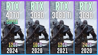 RTX 4070 SUPER vs RTX 3080 vs RTX 3080 TI vs RTX 3090  Test in 20 Games [upl. by Ella]