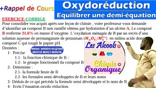 Les alcoolsexercicecorrigésujet de BACDevoir examen [upl. by Eelloh]