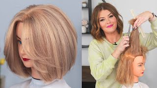 Best Bob For FINE Hair Movement amp Flowy Layers For Fine Hair [upl. by Adnwahsat]