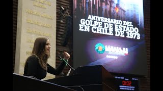 Aniversario del golpe de Estado en Chile de 1973  Anayeli Muñoz [upl. by Ihn341]