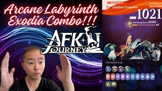 Insane Arcane Labyrinth Combo Assembled AFK Journey [upl. by Clorinde]