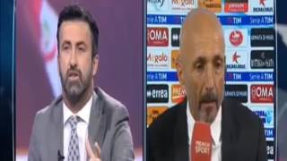 SPALLETTI si INCAZZA con PANUCCI e BESTEMMIA in studio  post PescaraRoma 14 HD 240417 [upl. by Goines]