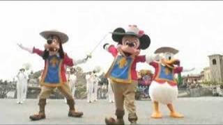 ディズニーシー三銃士 The Three Musketeers Mickey Mouse at Tokyo Disney Sea [upl. by Tocci]