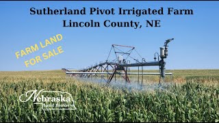 Sutherland Pivot Irrigated Farm LAND FOR SALE in Nebraska [upl. by Raviv]