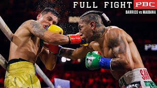 Barrios vs Maidana FULL FIGHT May 4 2024  PBC on Prime Video PPV [upl. by Tennos405]