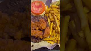 5 star Hungry man burger Lollygaggers sports pub amp grill Wildwood FL [upl. by Theona]