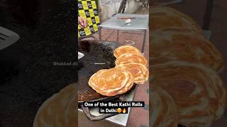 One of the Best Kathi Rolls in Delhi😍🔥 Indian Street Food [upl. by Ahsina]