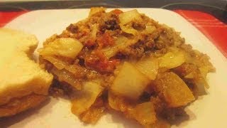 Stuffed Cabbage Roll Casserole Recipe [upl. by Nnairac]