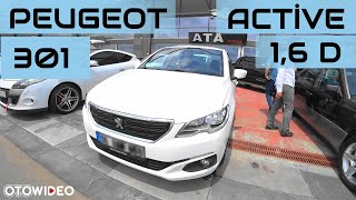 35000 kmde Peugeot 301 16 Dizel Active Paket 2018 model [upl. by Yesdnik]