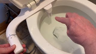 BIDET REVIEW Easy NonElectric Inexpensive CLEAN BUTT 🚽🔫🙌 [upl. by Krilov705]