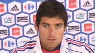 Yoann Gourcuff analyse le 433 de léquipe de France [upl. by Ellerihs676]