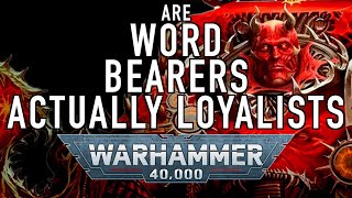 Would the Word Bearers Become Loyalist if the Emperor Becomes a God in Warhammer 40K boardgamevlog [upl. by Kizzee]