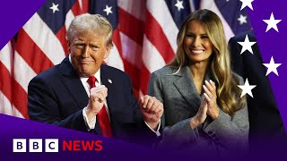 How US election night unfolded  BBC News [upl. by Ralyt]