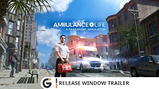 Ambulance Life A Paramedic Simulator  Release Window trailer PEGI EN [upl. by Uriisa70]