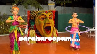 Varaharoopam song dance cover  kantara song [upl. by Auod144]