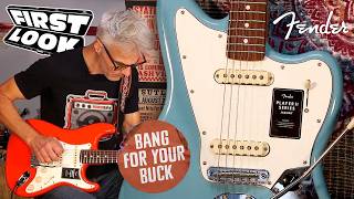 Fender’s BestValued Guitars The Player II Stratocaster HSS amp Jaguar Demos  First Look [upl. by Anivad]