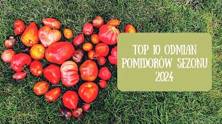 TOP 10 odmian pomidorów z sezonu 2024 [upl. by Theone]