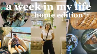 a week in my life 🤎 home edition [upl. by Naillik]