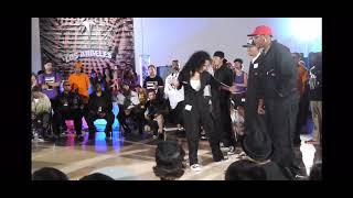 Doja Cat vs Greenteck popping dance battle [upl. by Anelec]