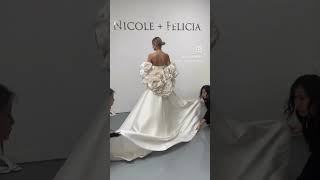 NEW TO OUR COLLECTION — Nicole  Felicia columbus columbusohio bridalcouture bride weddingdress [upl. by Acimaj941]