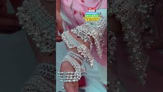 New designer heavyweight silver dulhan payal with 70 discount on instant order shotrs jewellery [upl. by Kenleigh]