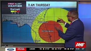 Tropical Storm Watch out for Georgia coast due to Milton [upl. by Rediah]