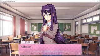 DDLC Plus Modding Progress Example excerpt coded into Plus with expressions [upl. by Chemarin58]