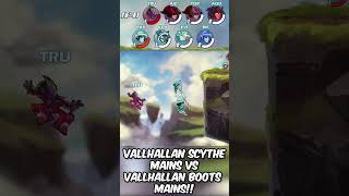 Valhallan Scythe Mains vs Boots Mains shorts [upl. by Aken]