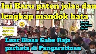 LUAR BIASA BAH AKKA RAJA PARHATA MAR UMPASA PROSES PASAHAT SINAMOT TU PARBORU ADAT BATAK TOBA [upl. by Ateerys]