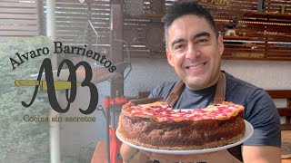 KUCHEN DE FRAMBUESA ESTILO SUREÑO  ALVARO BARRIENTOS [upl. by Ynohtona]