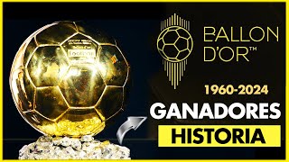 Todos los BALONES DE ORO de la Historia 🟡✨19562024 [upl. by Sethi]